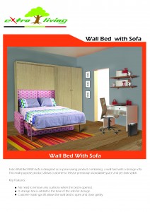 WALL BED WITH SOFA-01